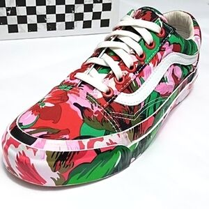 Vans x Kenzo Paris Floral Print Old Skool Sneakers